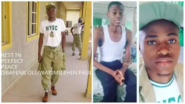 Corps Member, Obafemi Paul Dies Of Anaemia In Kebbi